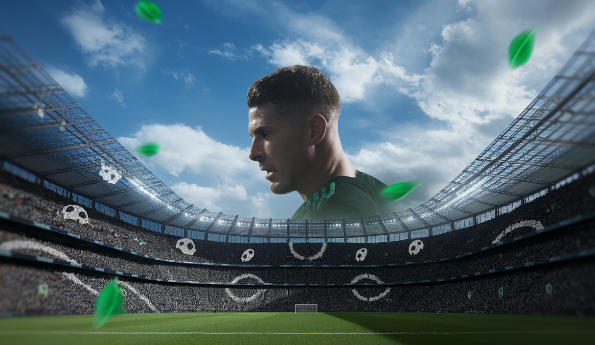 Illustration de Greenwood marquant un penalty crucial pour l'OM