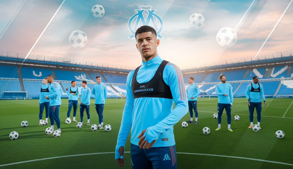 Léo Balerdi lors de son retour à l'entraînement avec l'OM, influence sur la Ligue des Champions