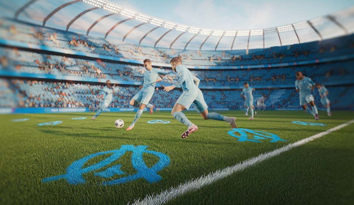 Visualisation dynamique de la préparation de l'Olympique de Marseille pour le match contre Brest
