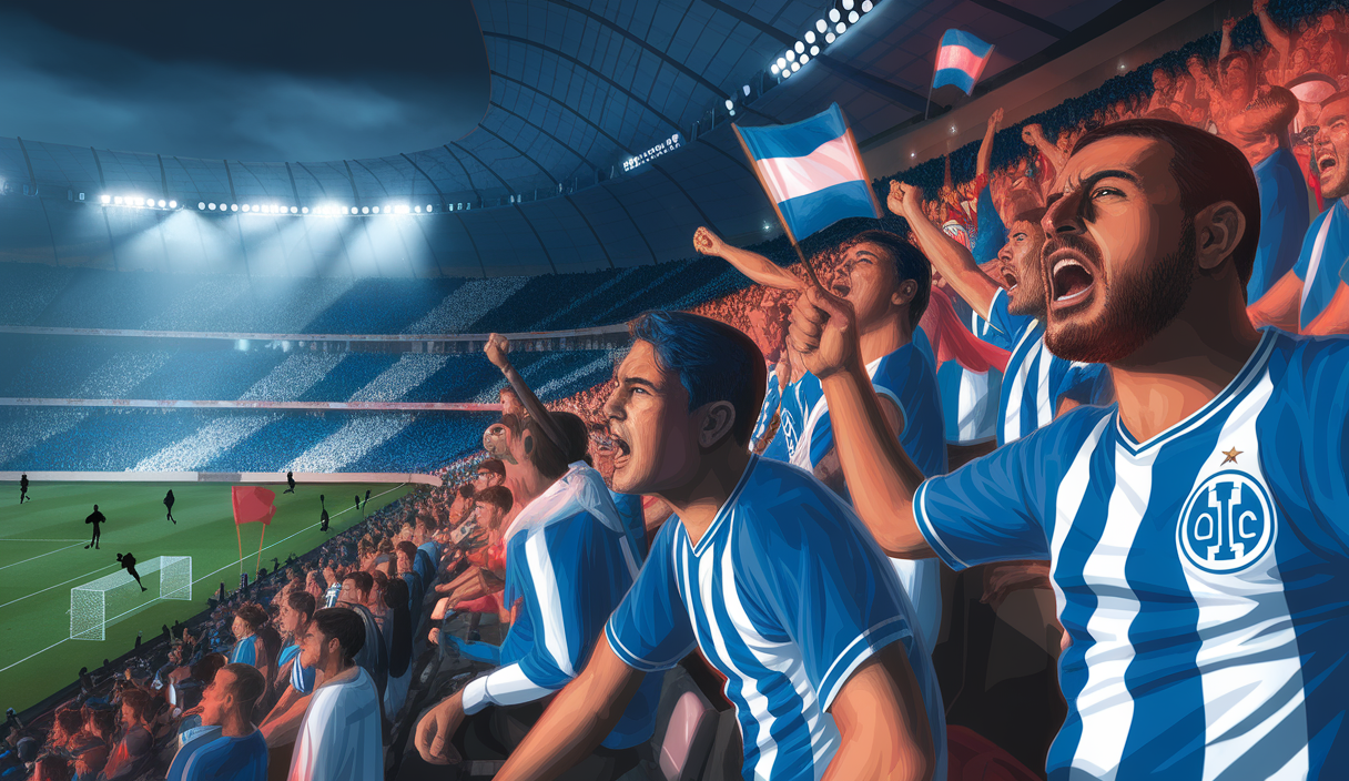 Supporters de l'OM exprimant leurs émotions en 2025