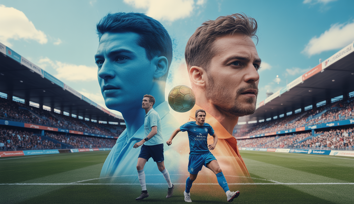 Image captivante d'une analyse de match de football entre l'OM et Le Havre
