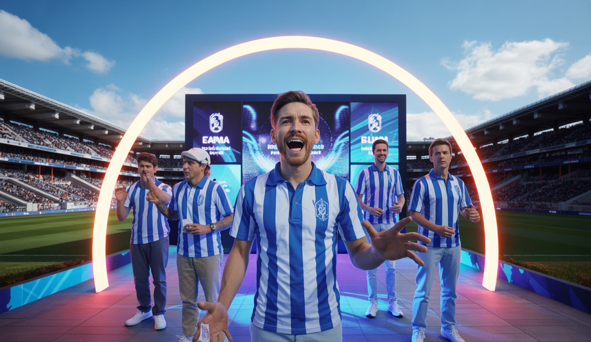 Interactive promotions energizing football fans at OM event in 2025