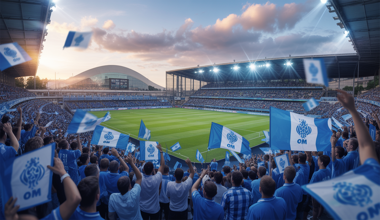 Record d'affluence au Vélodrome avec 66 312 spectateurs