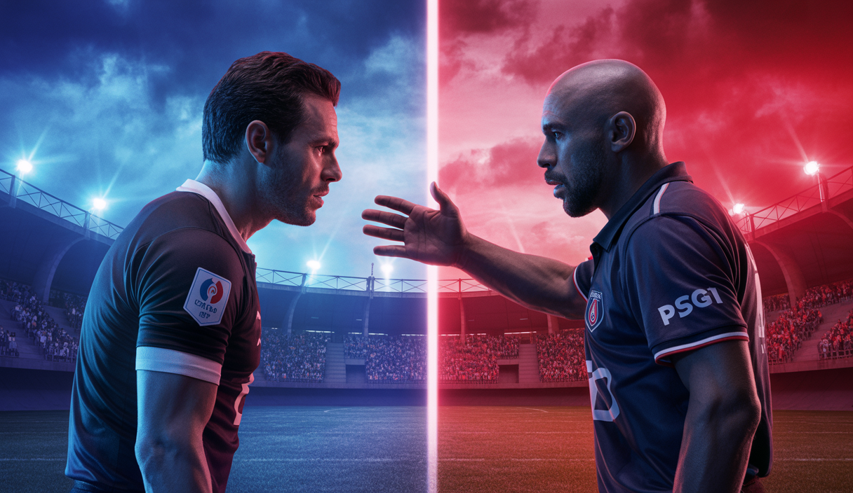 Rivalité intense entre Éric Di Meco et Basile Boli autour du football