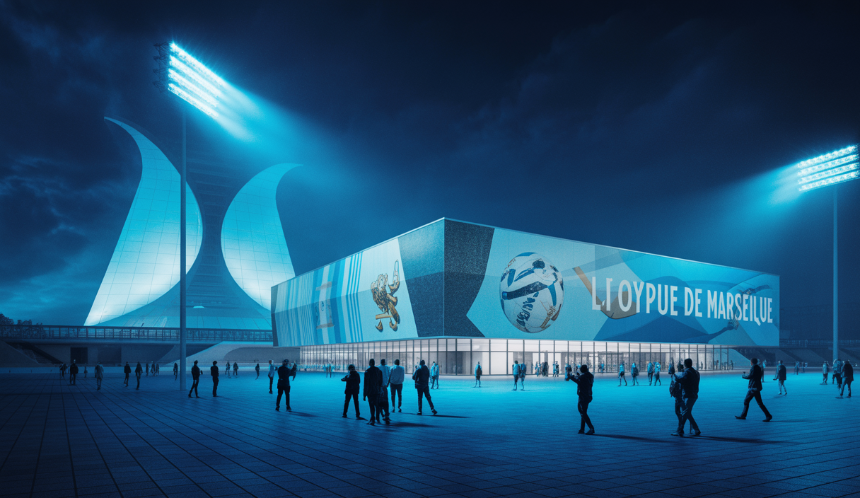 Musée de l'Olympique de Marseille près du Stade Vélodrome