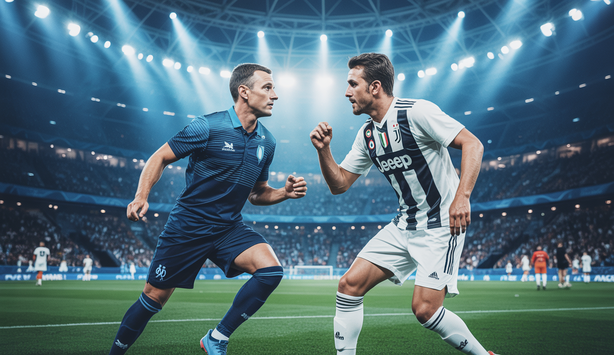 Un face-à-face intense entre l'Olympique de Marseille et la Juventus pour le défenseur Balerdi