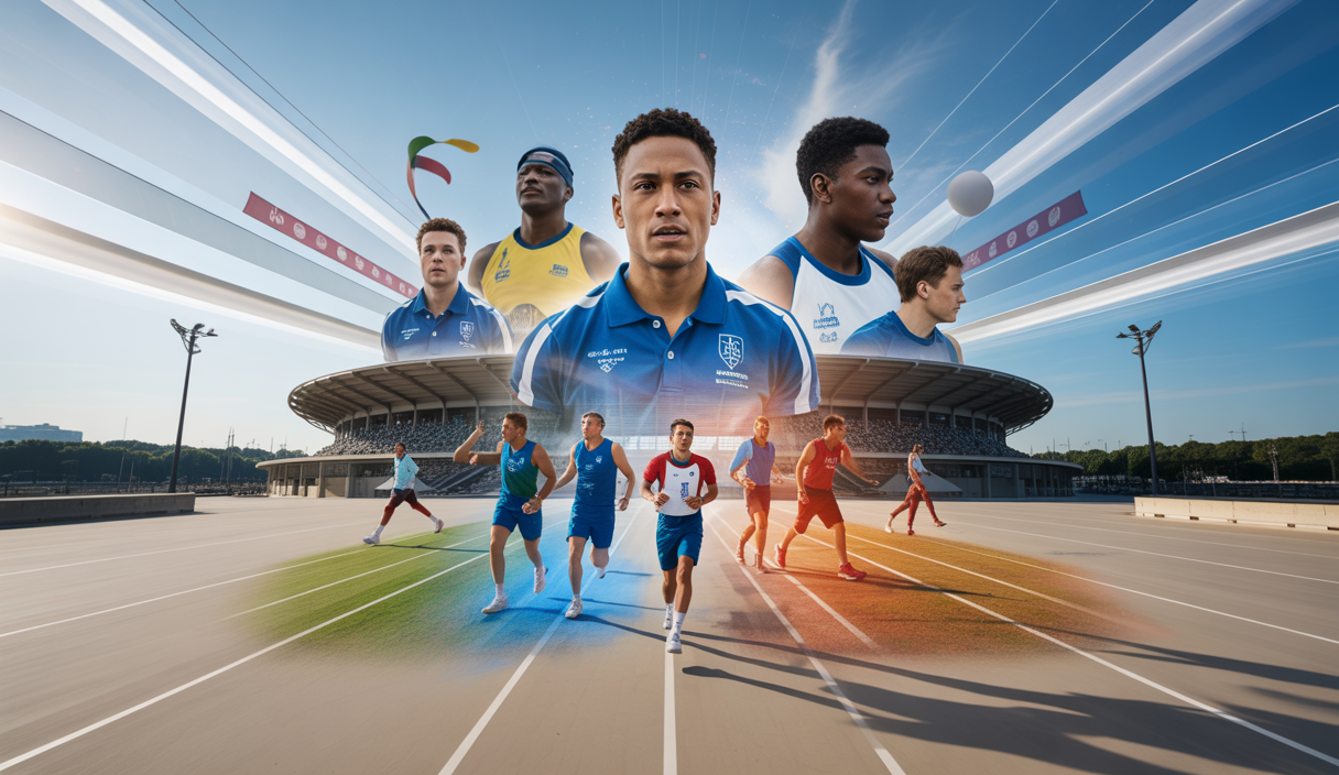 L'équipe de l'Olympique de Marseille s'entraîne pour l'AirCup 2025