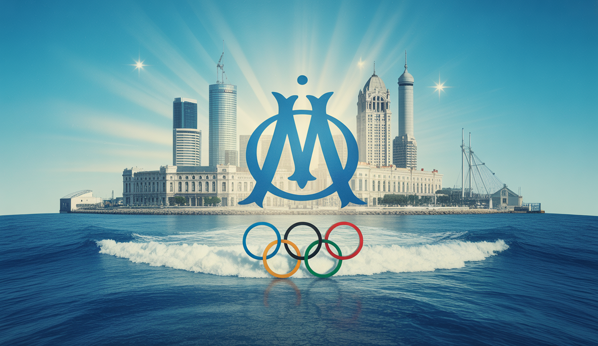 Image symbolique de la stabilité financière de l'Olympique de Marseille