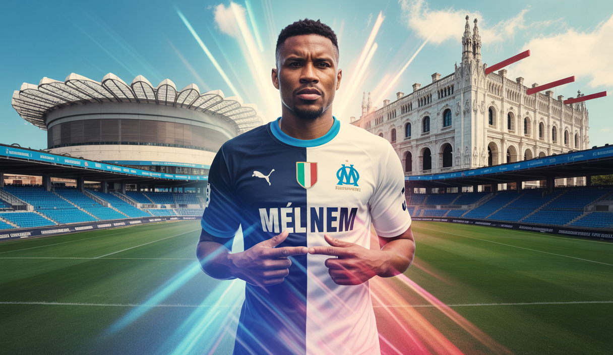 Une illustration détaillée du transfert de Luis Henrique entre Marseille et Inter Milan.